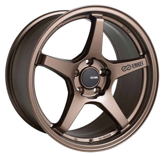 17x8.0 Enkei TS-5, 5x114.3 40mm Offset 72.6mm Bore Bronze