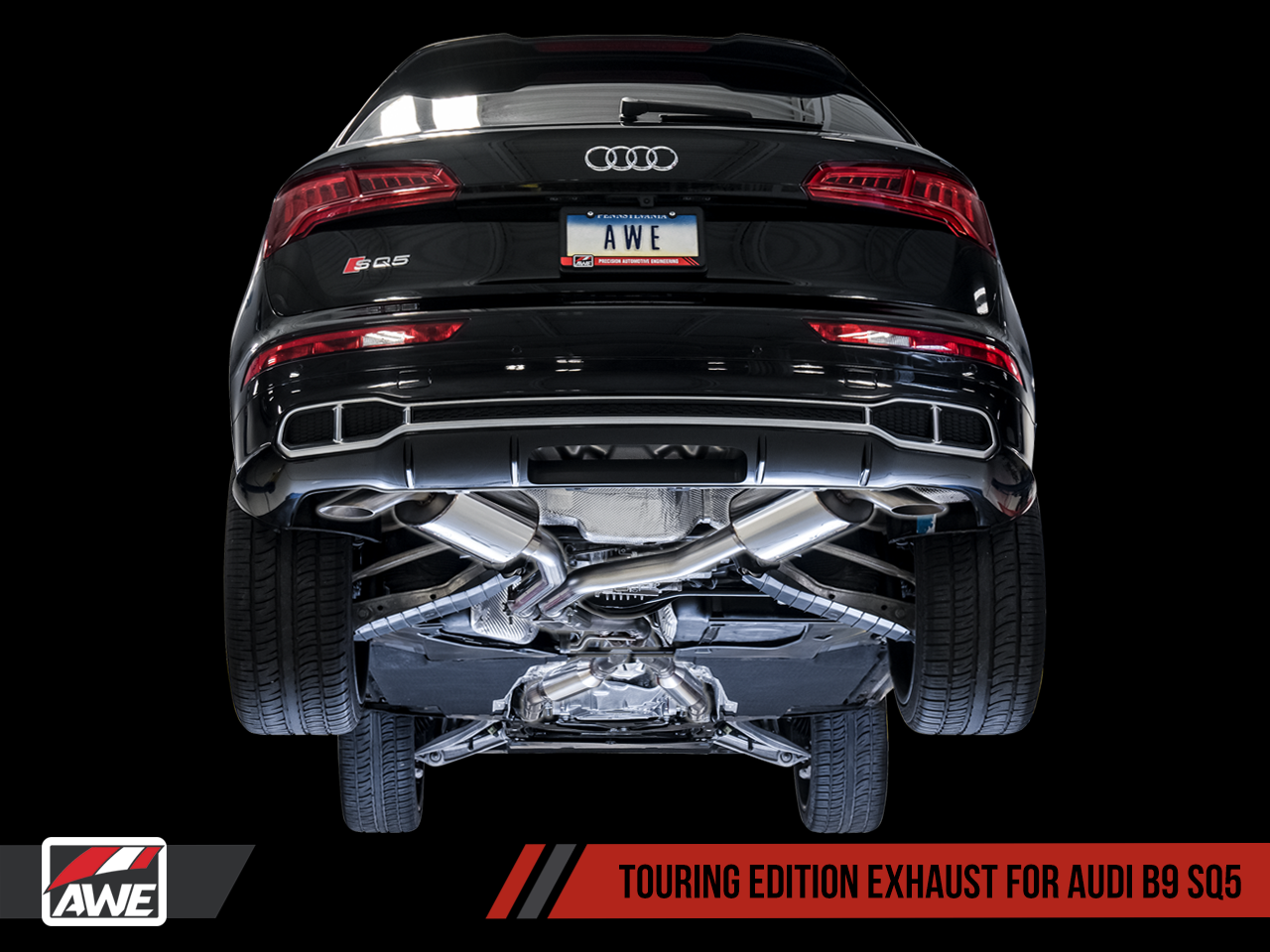 AWE Tuning Touring Edition Exhaust 2018-2024 Audi SQ5 / 2021-2024 SQ5 Sportback (B9)