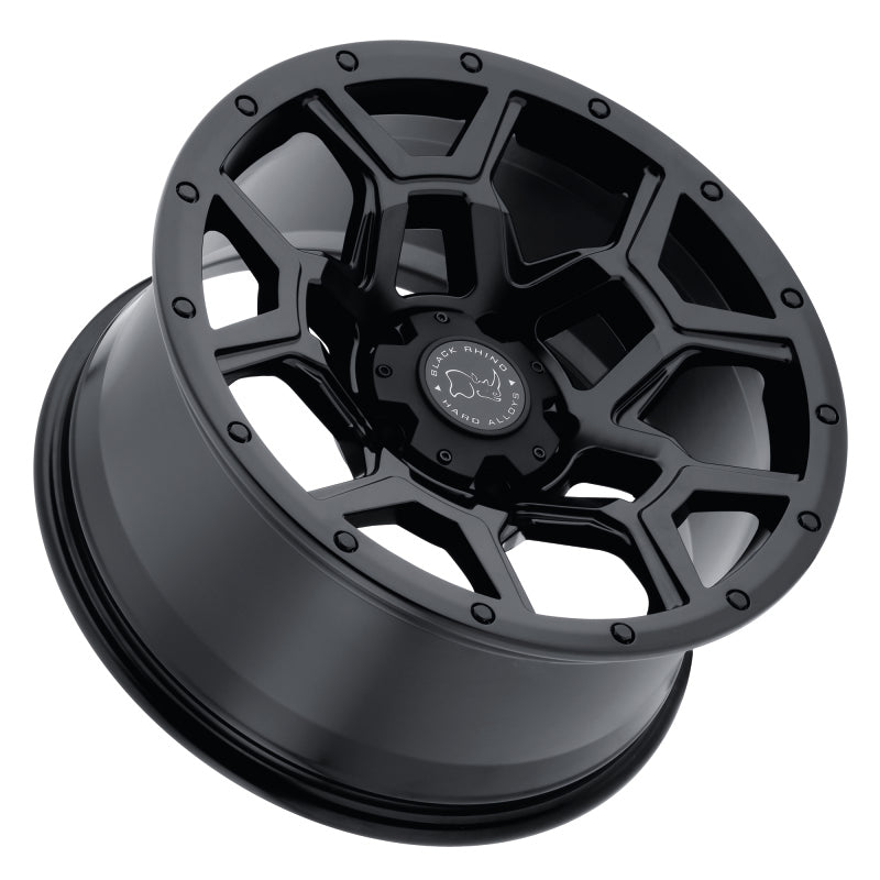 18x8.0 Black Rhino Overland Matte Black