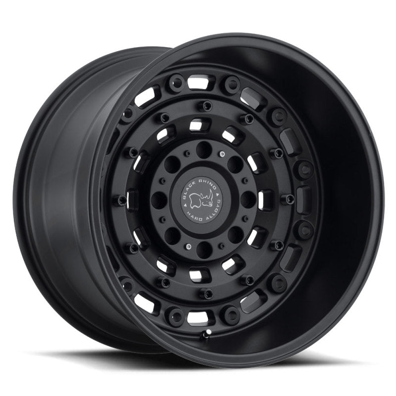 20x12.0 Black Rhino Arsenal Textured Matte Black Wheel