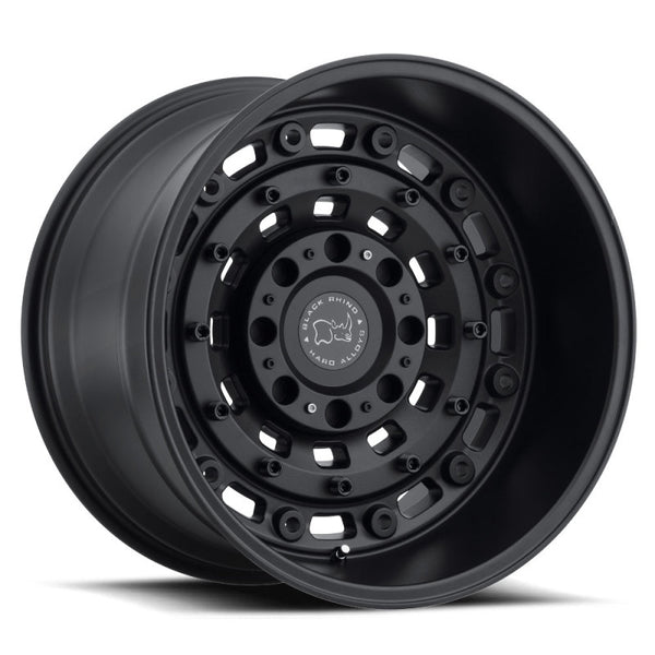 20x12.0 Black Rhino Arsenal Textured Matte Black Wheel