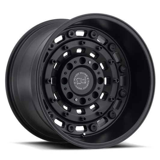 18x9.5 Black Rhino Arsenal Textured Matte Black Wheel