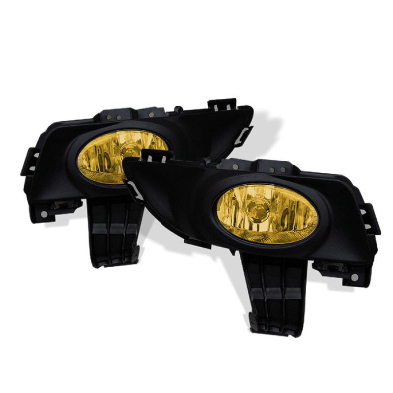 Spyder Mazda 3 03-06 4Dr OEM Fog Lights w/Switch (Wont Fit 5DR And Sport Model)- Yellow FL-MM304-Y