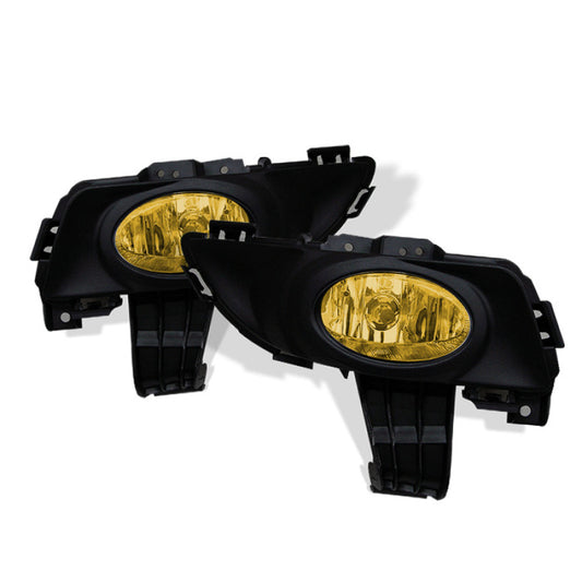 Spyder Mazda 3 03-06 4Dr OEM Fog Lights w/Switch (Wont Fit 5DR And Sport Model)- Yellow FL-MM304-Y