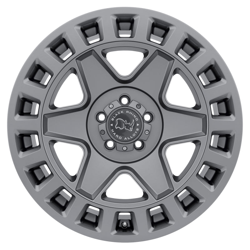 17x8.0 Black Rhino York Matte Gunmetal