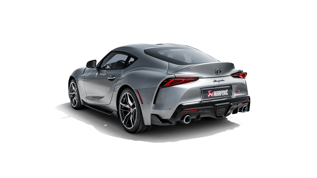 Akrapovic Slip-On Titanium Exhaust System 2019-2020 Toyota GR Supra