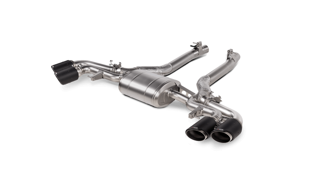 Akrapovič Slip-On Line Exhaust System 2020 BMW X5 M (F95)/X6 M (F96)