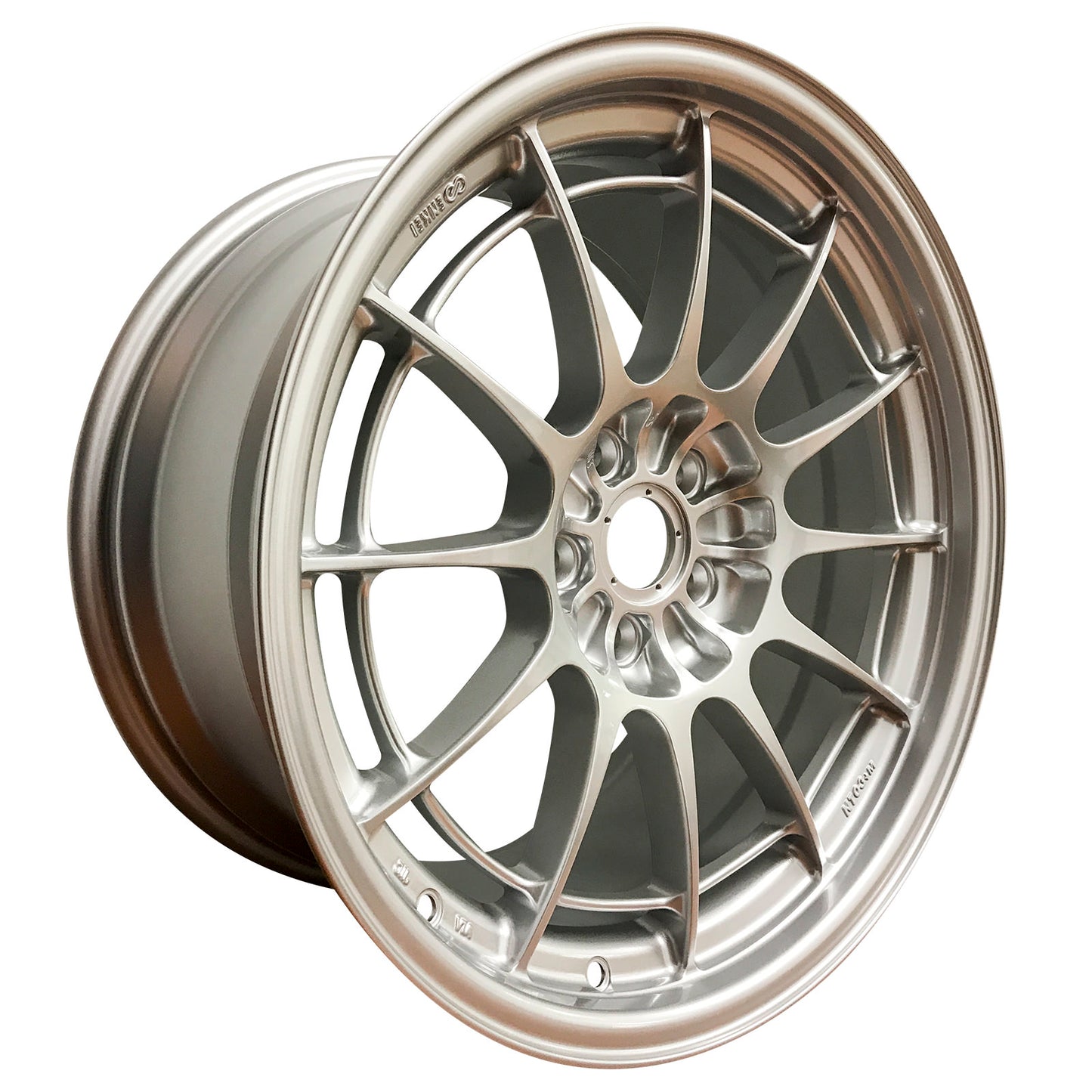 18x9.5 Enkei Racing NT03+M Ford Focus RS Fitment F1 Silver (5x108)