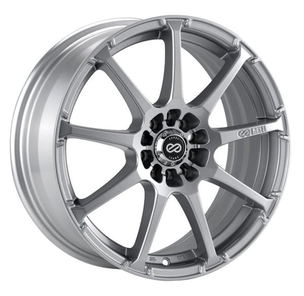 Enkei EDR9 16x7 4x100/108 38mm Offset 72.6 Bore Diameter Silver Wheel