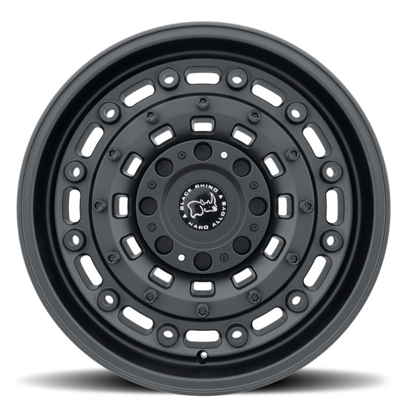 17x9.5 Black Rhino Arsenal Textured Matte Black Wheel