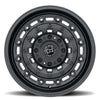 20x9.5 Black Rhino Arsenal Textured Matte Black Wheel