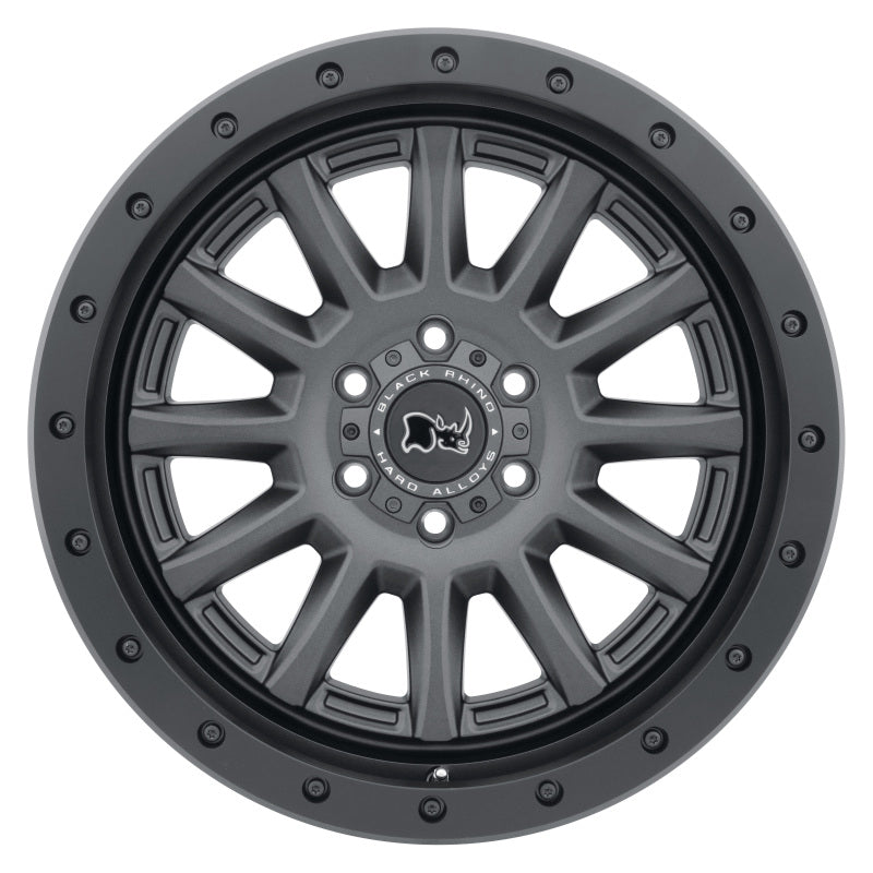 20x9.0 Black Rhino Dugger Gun Black