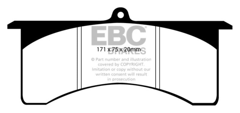 EBC JFZ/Sierra Grand National Caliper Orangestuff Brake Pads