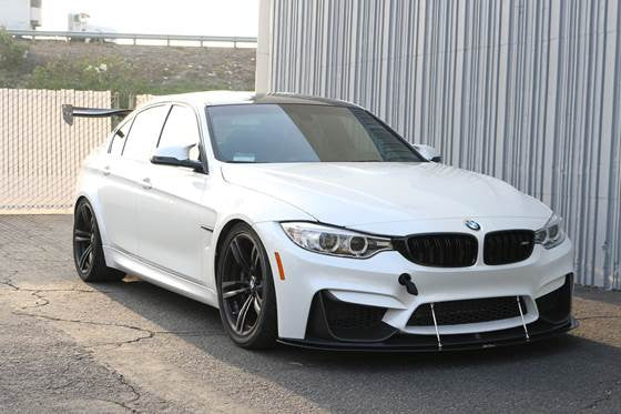 APR Carbon Fiber Wind Splitter 2014-up BMW F80 M3 / F82 M4 With M Performance Bumper