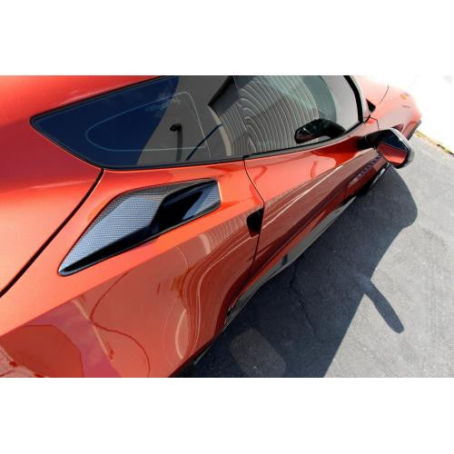 2015-2019 Chevrolet Corvette C7 Z06 / Stingray / Grand Sport Carbon Fiber Quarter Panel Intake Vents