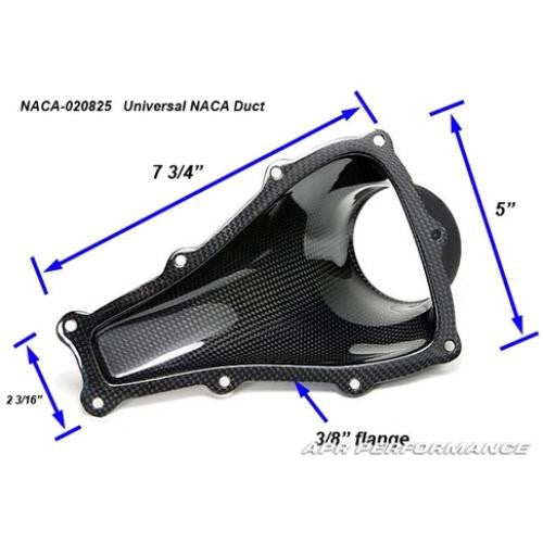 APR Carbon Fiber NACA Duct Type 1 (single pc)