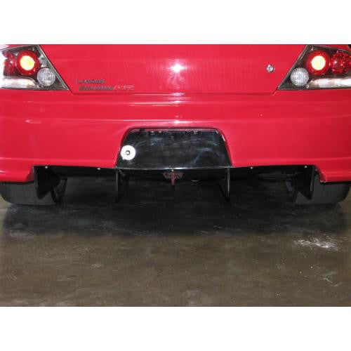 APR Carbon Fiber Mitsubishi/Evil-R Kit Rear Diffuser With APR Widebody Kit Bumper Only