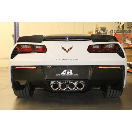 APR Performance Carbon Fiber Exhaust Heat Shield 2014-2019 Chevrolet Corvette C7/Z06 C7