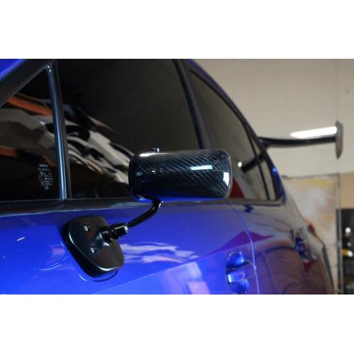 Carbon Fiber 2015-up Subaru WRX Formula 3 Mirror Black