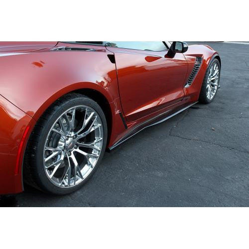 APR Carbon Fiber Side Rocker Extension 2015-up Chevrolet Corvette C7 Z06