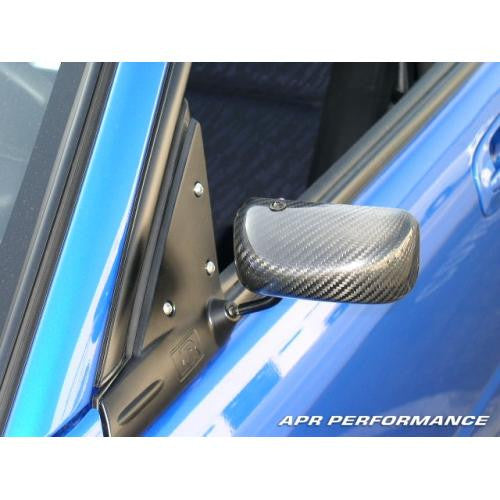 Carbon Fiber 2002-2007 Subaru WRX Formula 3 Mirror Black