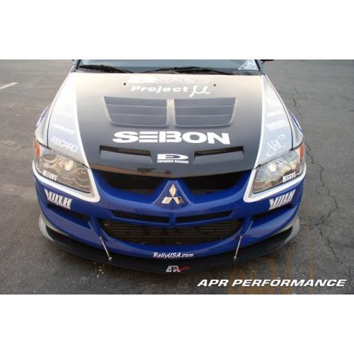 APR Carbon Fiber Wind Splitter 2003-2005 Mitsubishi Evo 8