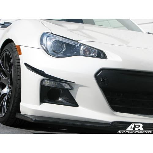 APR Carbon Fiber Front Bumper Canard Set 2013-2016 Subaru BRZ