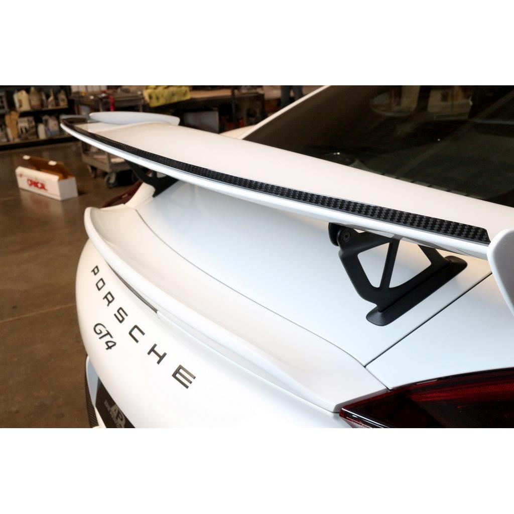 APR Carbon Fiber Gurney Flap 2015-2016 Porsche Cayman GT4