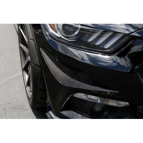 APR Carbon Fiber Front Bumper Canards 2015-2017 Ford Mustang