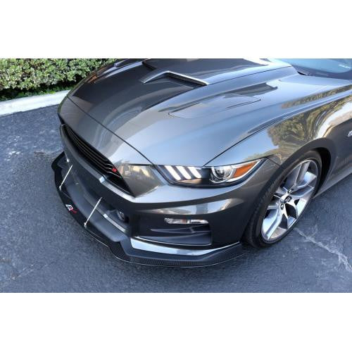 APR Carbon Fiber Wind Splitter 2015-2017 Ford Mustang Roush Bumper