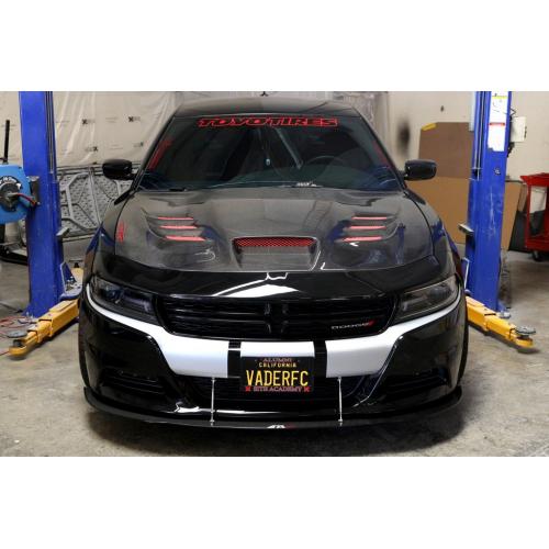 APR Carbon Fiber Wind Splitter 2015-up Dodge Charger RT, SXT (Non SRT8)