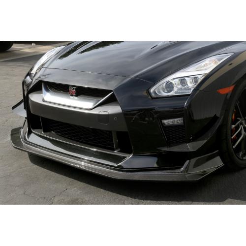 APR Carbon Fiber Front Bumper Canard Set 2017-2022 Nissan GT-R R35