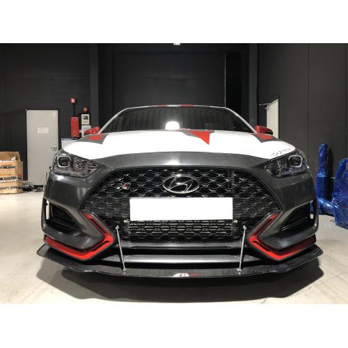 APR Carbon Fiber Wind Splitter 2019-2022 Hyundai Veloster N (Non Turbo)