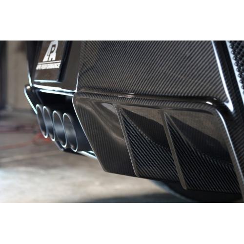 APR Carbon Fiber 2014-up Chevy Corvette C7 Z06 (with Undertray) Rear Diffuser Version II