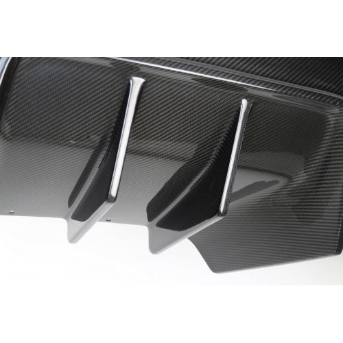 APR Carbon Fiber 2014-2019 Chevy Corvette C7 Z06 (without Undertray) Rear Diffuser Version II