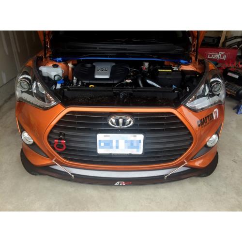 APR Carbon Fiber Wind Splitter 2013-2018 Hyundai Veloster