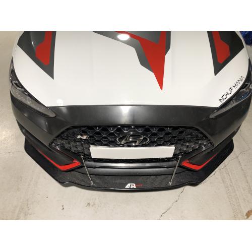 APR Carbon Fiber Wind Splitter 2019-2022 Hyundai Veloster N (Non Turbo)