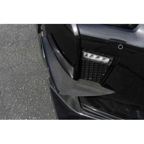 APR Carbon Fiber Front Bumper Canard Set 2017-2022 Nissan GT-R R35