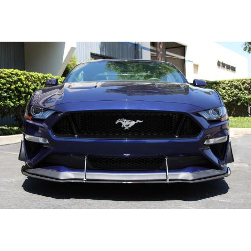 APR Carbon Fiber Front Bumper Canard Set 2018-2023 Ford Mustang