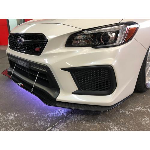 APR Carbon Fiber Wind Splitter 2018-2021 Subaru Impreza WRX/STI (with Stock Bumper Wind Splitter)