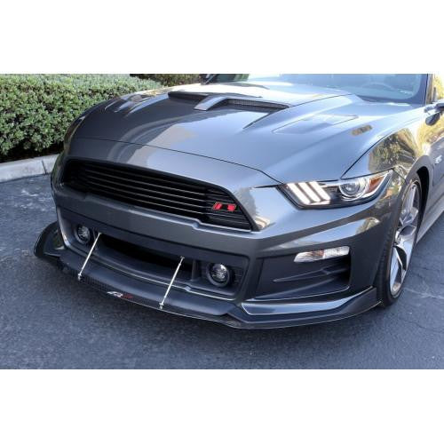 APR Carbon Fiber Wind Splitter 2015-2017 Ford Mustang Roush Bumper