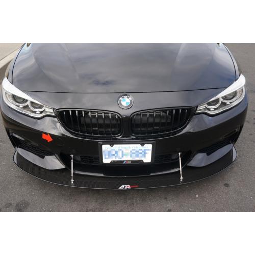 APR Carbon Fiber Custom Wind Splitter 2016-2019 BMW 435i Factory Bumper