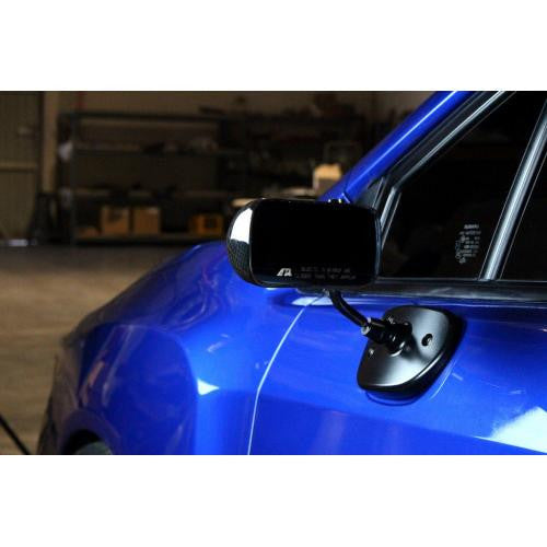 Carbon Fiber 2015-up Subaru WRX Formula 3 Mirror Black