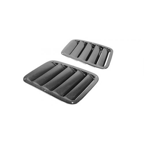 APR Carbon Fiber Universal Hood Vents Wide (pair)