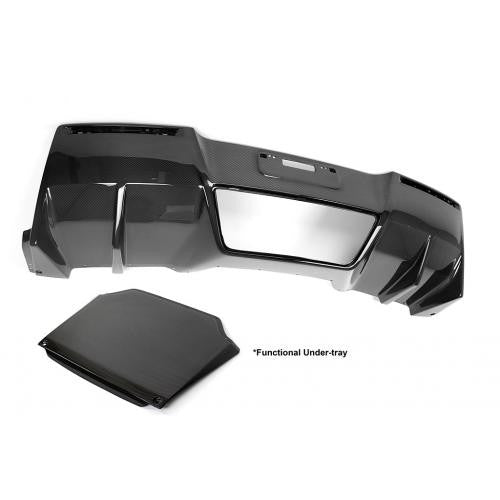 APR Carbon Fiber 2014-up Chevy Corvette C7 (with Undertray) Rear Diffuser