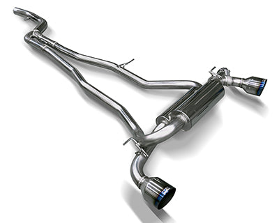 HKS Dual Hi-Power Titanium Tip Catback Exhaust 2020-2024 Toyota GR Supra w/o OPF