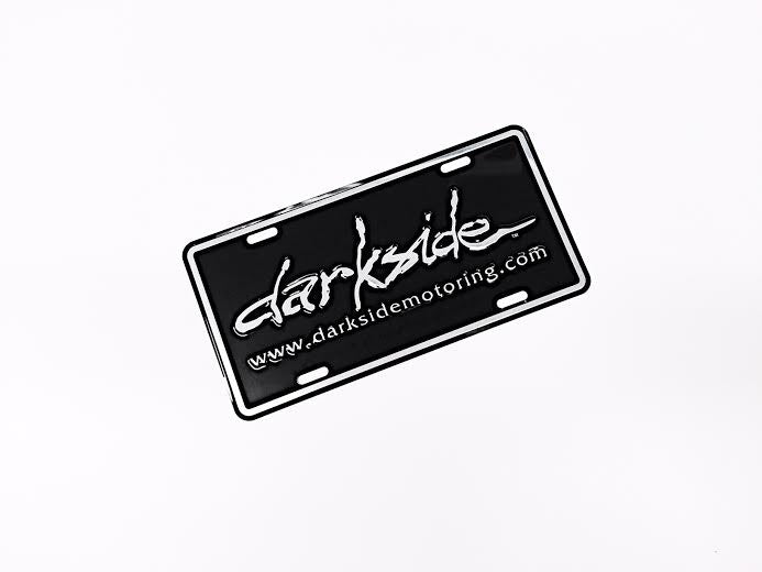 Darkside Motoring Metal License Plate Frame Insert