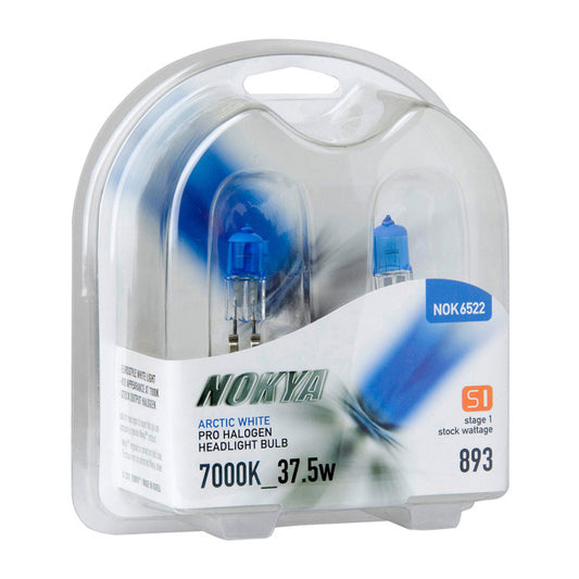 Nokya Arctic White 7000K Stage 1 Halogen Bulb 9006 / HB4 55W