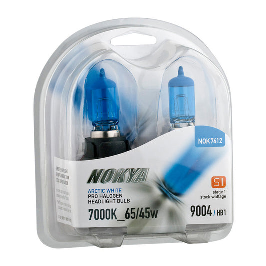 Nokya Arctic White 7000K Stage 1 Halogen Bulb 9004 / HB1 65/45W