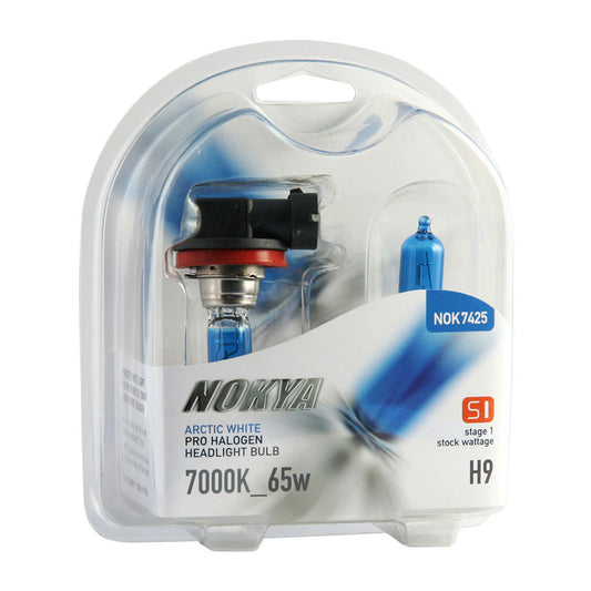 Nokya Arctic White 7000K Stage 1 Halogen Bulb H9 65W